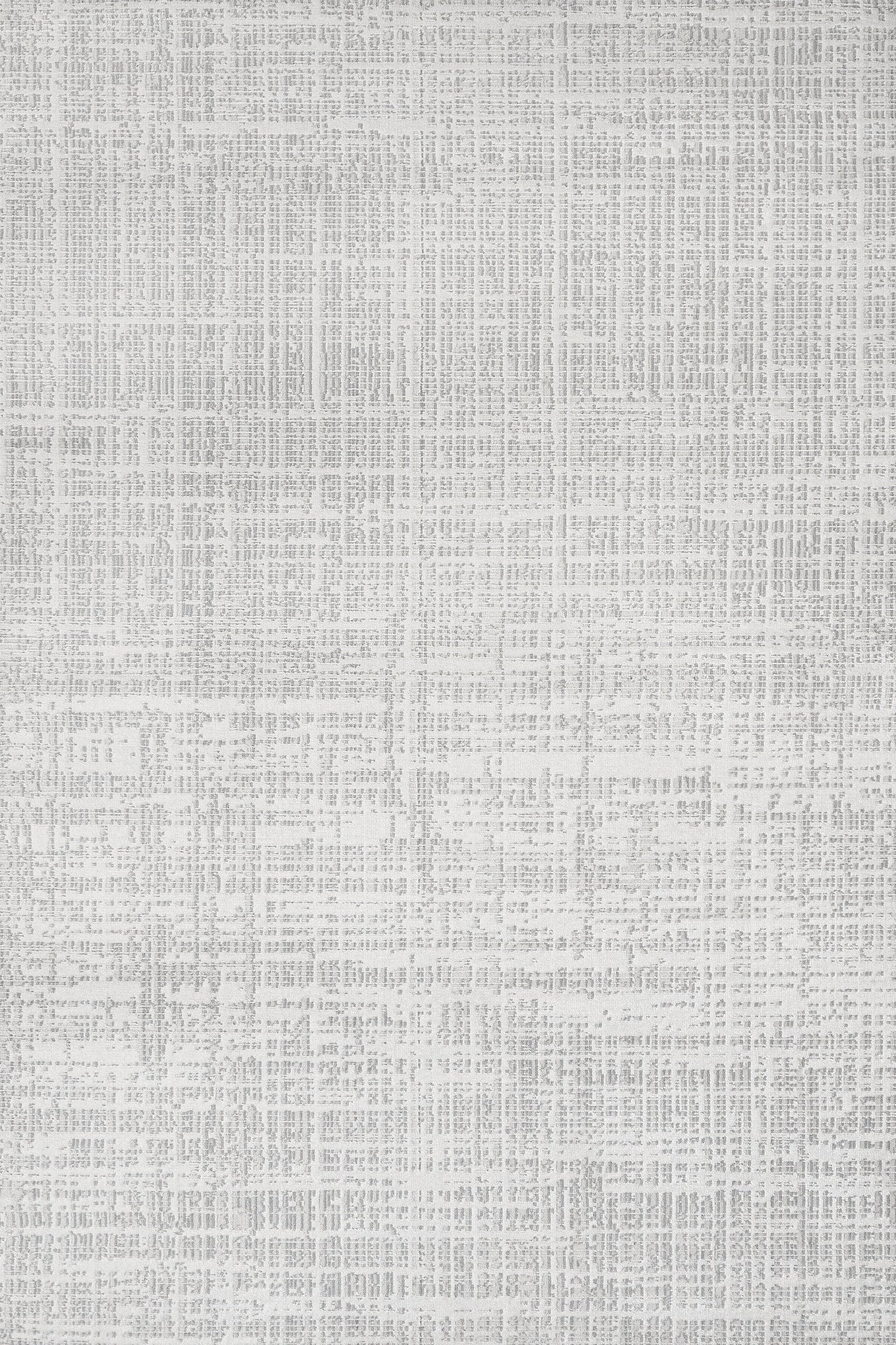 Gri Dokulu Minimalist Halı - Yıkanabilir - Kaymaz Taban - Pati Dostu