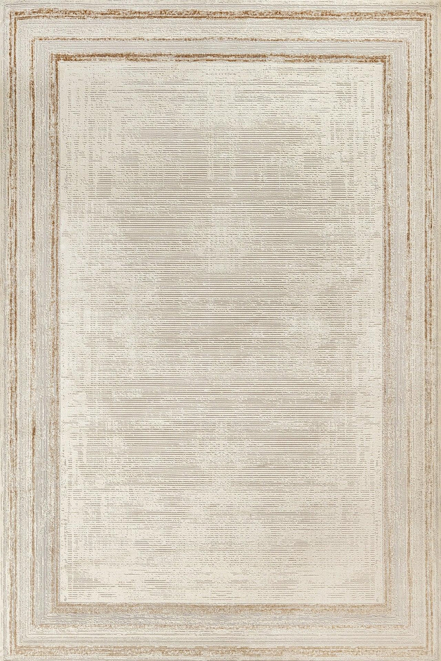 Bordürlü Modern Halı - Yıkanabilir - Kaymaz Taban - Pati Dostu