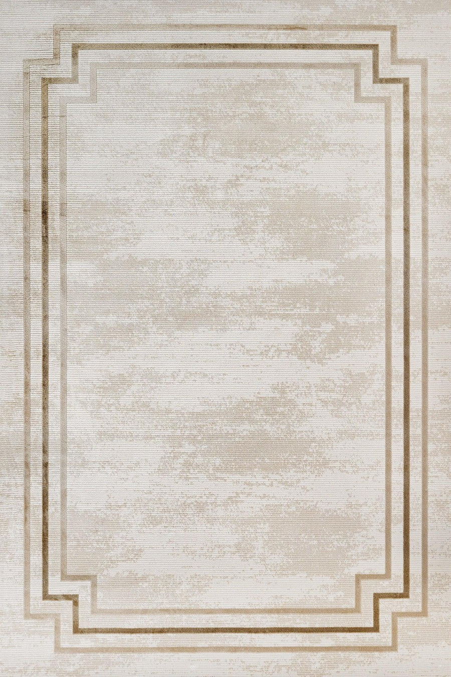 Bordürlü Modern Halı - Yıkanabilir - Kaymaz Taban - Pati Dostu