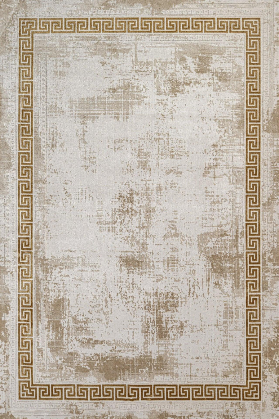 Bordürlü Modern Halı - Yıkanabilir - Kaymaz Taban - Pati Dostu