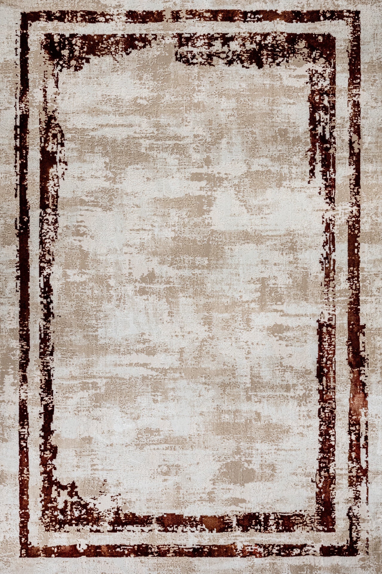 Bohem Eskitme Halı - Yıkanabilir - Kaymaz Taban - Pati Dostu