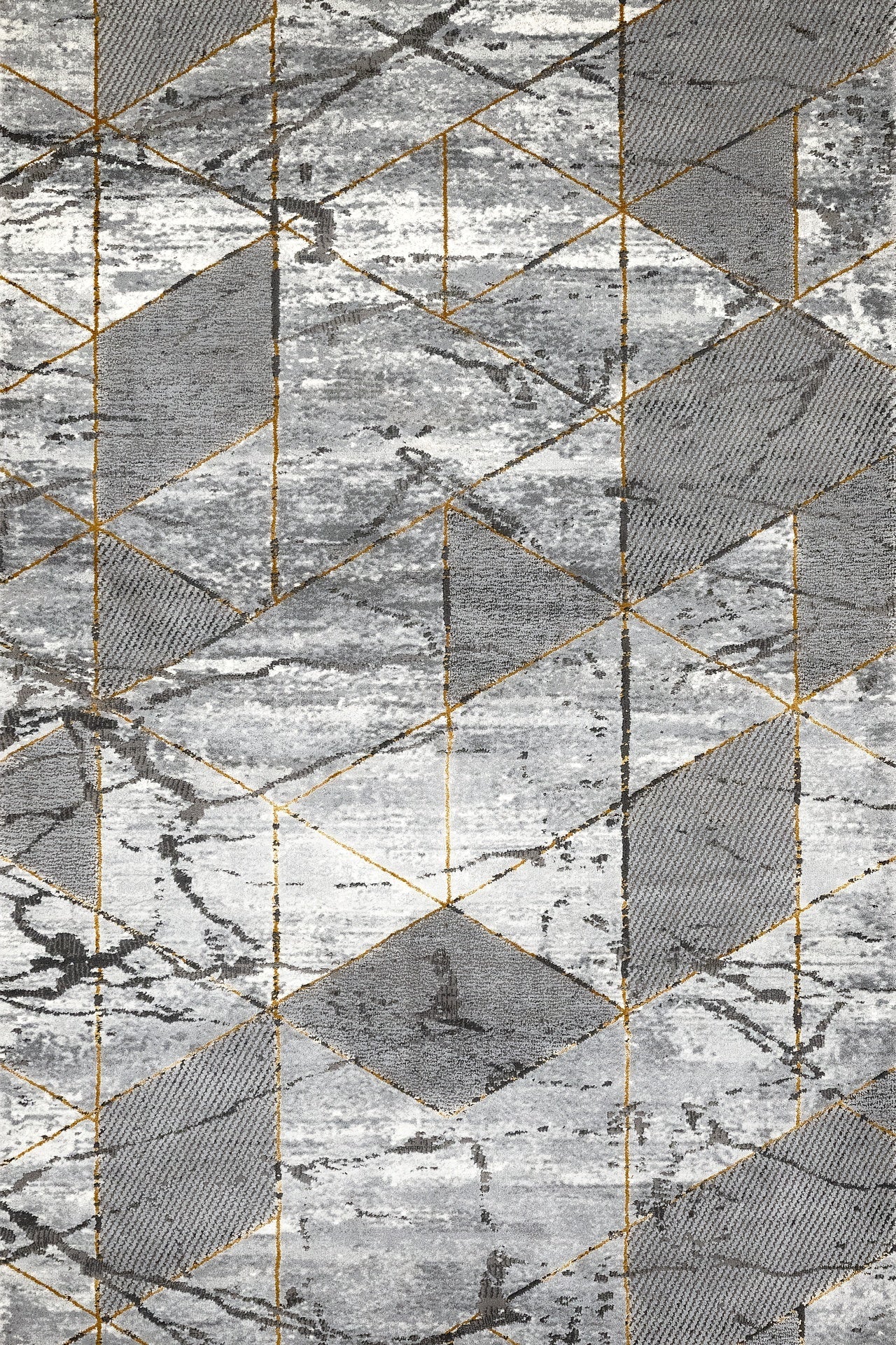 Bej Baklava Bohem Halı - Yıkanabilir - Kaymaz Taban - Pati Dostu