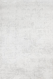 Beyaz Ekru Dokulu Minimalist Halı - Yıkanabilir - Kaymaz Taban - Pati Dostu