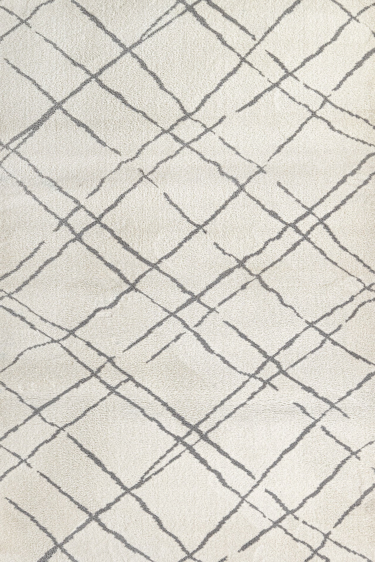 Bej Krem Minimalist Modern Halı - Yıkanabilir - Kaymaz Taban - Pati Dostu