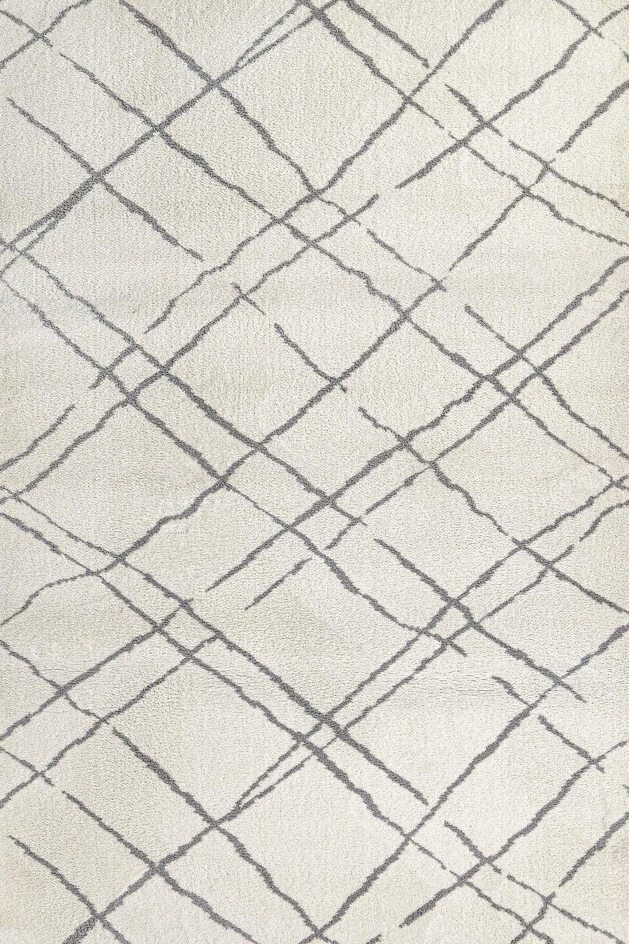 Bej Krem Minimalist Modern Halı - Yıkanabilir - Kaymaz Taban - Pati Dostu