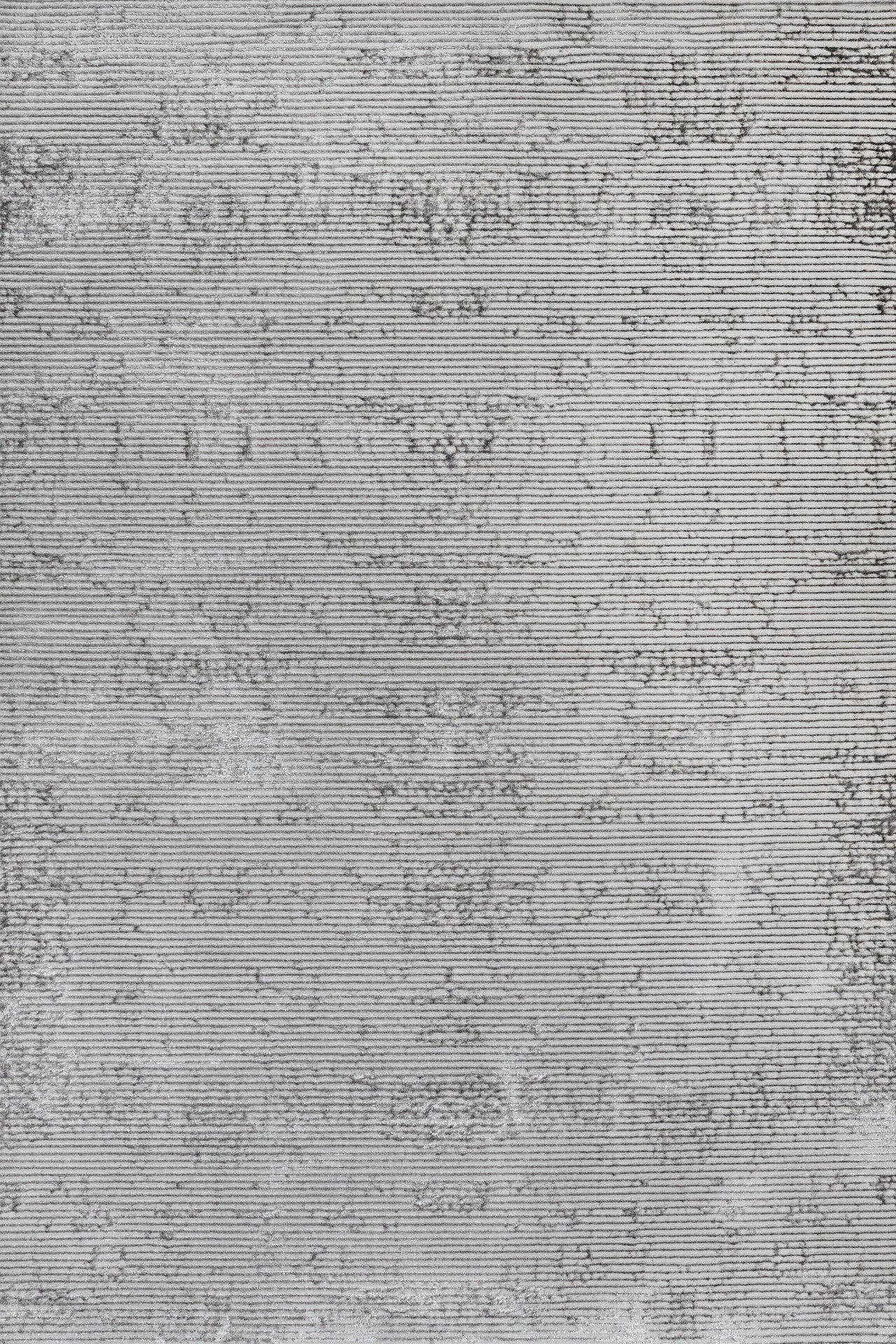 Gri Dokulu Minimalist Halı - Yıkanabilir - Kaymaz Taban - Pati Dostu