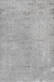 Gri Dokulu Minimalist Halı - Yıkanabilir - Kaymaz Taban - Pati Dostu