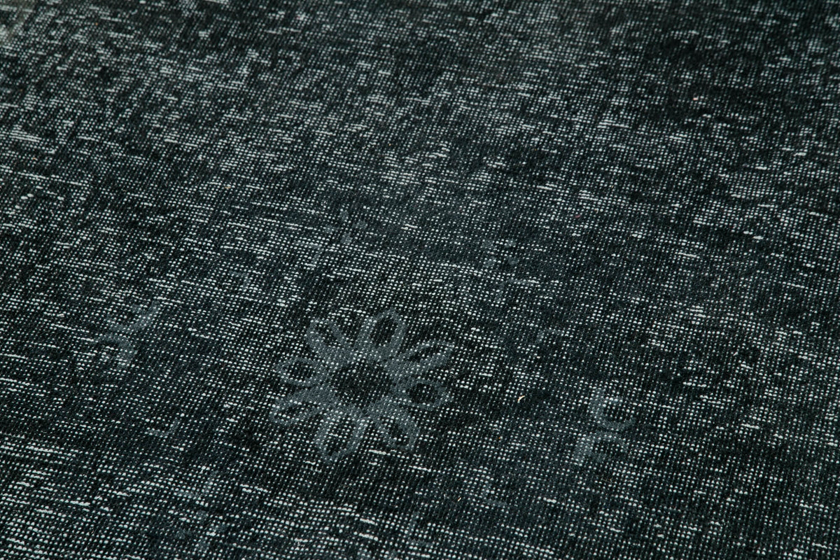 Velon Lacivert Gri Düz Zile Overdyed El Dokuma Yolluk 145x383 cm – mekânda kullanım