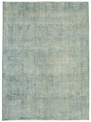 Braxo Mavi Gri Soyut Desenli Modern El Dokuma Halı 220x297 cm