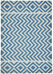 Navamo Kırmızı Dokuma Geometrik Desenli Kilim 188x270 cm