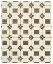 Navamo Duri Kilim Krem Geometrik Desenli Modern Kilim 240x307 cm