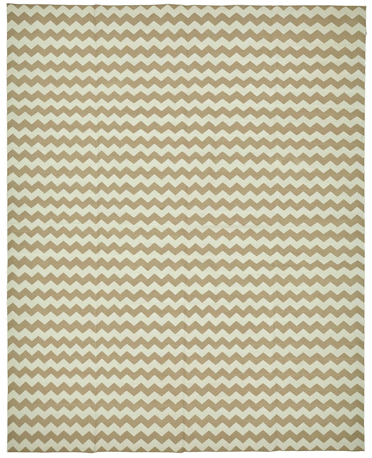 Navamo Krem Bej Halı Modern Geometrik Desenli Duri Kilim 237x297 cm