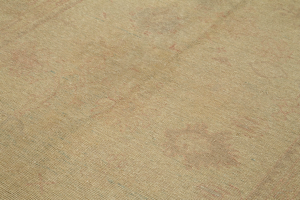 Vamave Bej Madalyon Desenli Yün Uşak Halısı 220x314 cm – mekânda kullanım