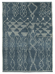 Veylo Dokuma Modern Fas Stili Geometrik Desenli Halı 192x264 cm 35772