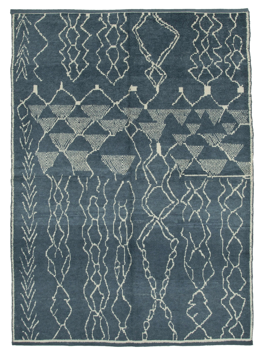 Veylo Dokuma Modern Fas Stili Geometrik Desenli Halı 192x264 cm 35772