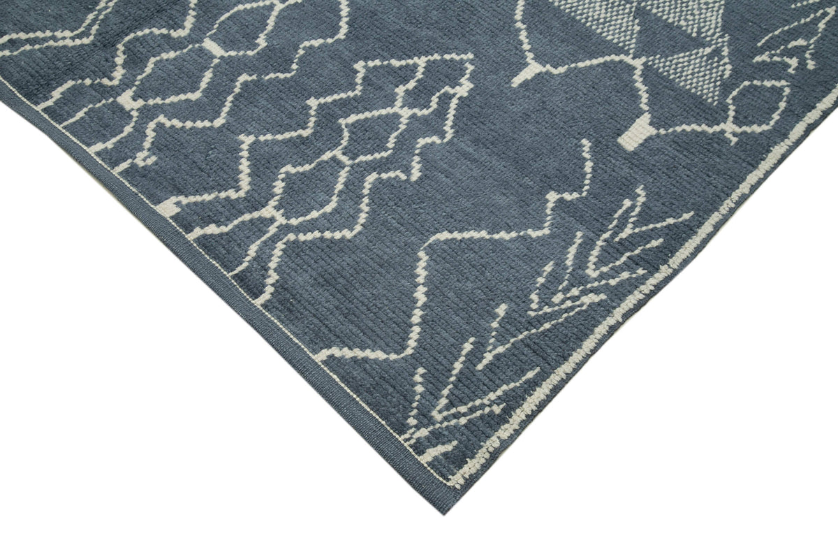 Veylo Dokuma Modern Fas Stili Geometrik Desenli Halı 192x264 cm 35772 – detay görünümü