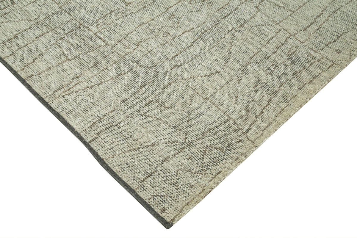 Veylo Bej Rengi Halı: Fas Stili Soyut Desenli 290x404 cm – detay görünümü
