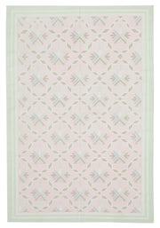 Navamo Dokuma Modern Duri Kilim Pastel Renkli Geometrik 187x281 cm