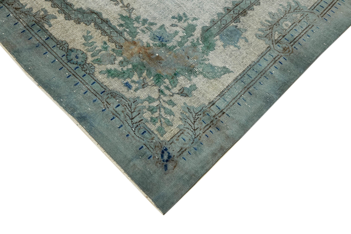 Besko Kırmızı Mavi Madalyon Oyma El Dokuma Halı 220x310 cm – detay görünümü