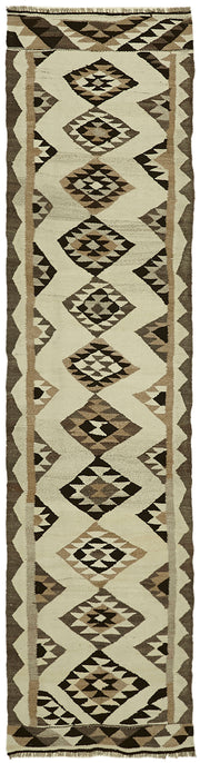 Razka Geometrik Desenli Vintage Kilim Yolluk 87x334 cm 43025