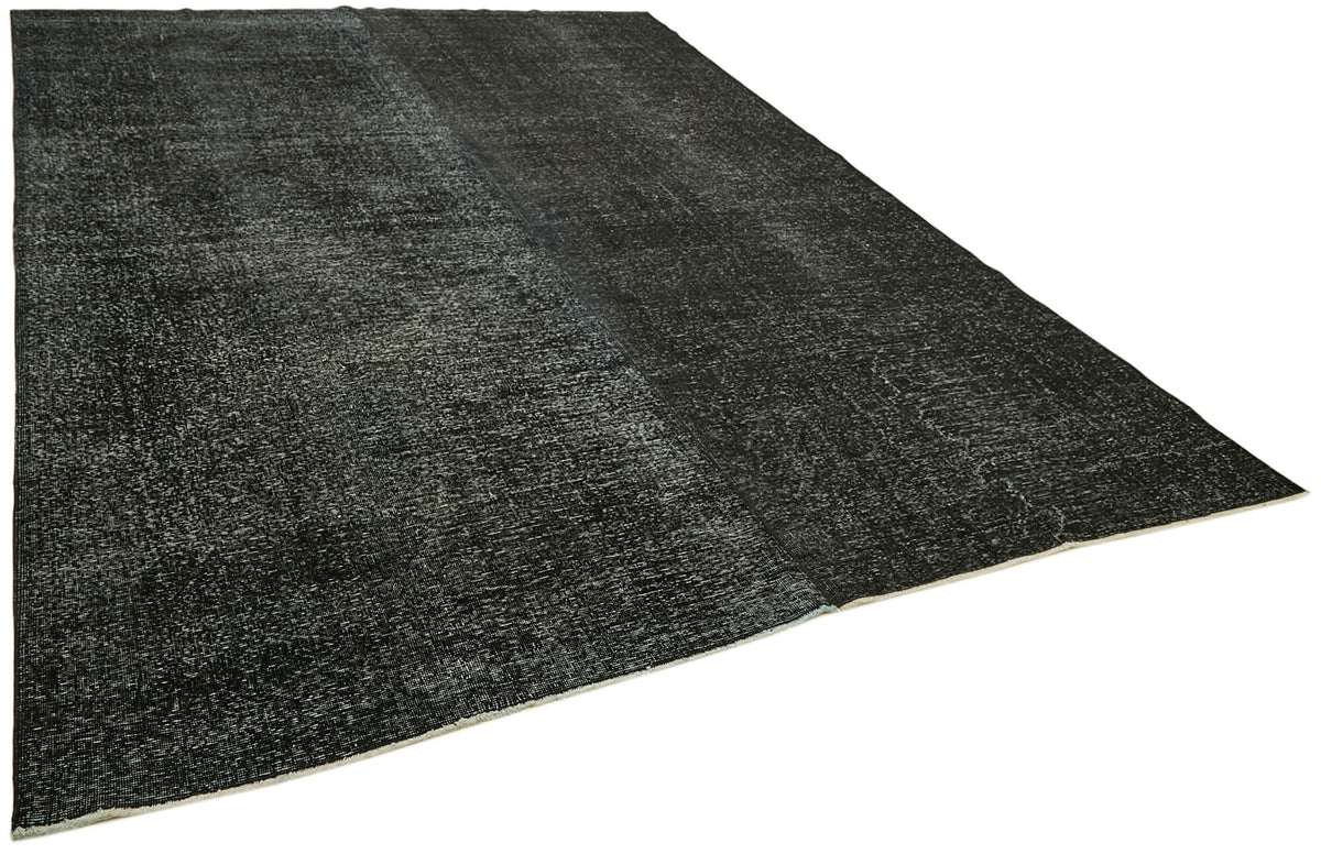 Zelko Antrasit Gri Modern Soyut Desenli El Dokuma Halı 285x380 cm – genel görünüm