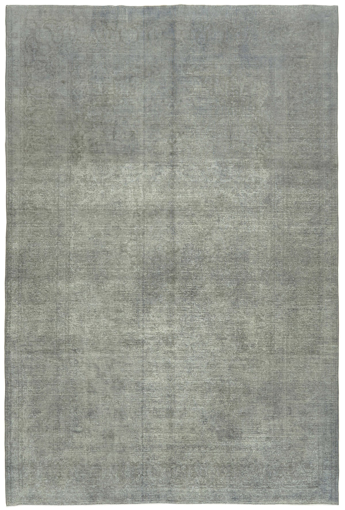 Kavro Gri Soyut Desenli Modern El Dokuma Kilim 284x418 cm