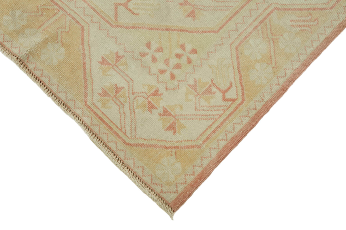 Kavale Kırmızı Dokuma Geometrik Etnik El Dokuma Halı 116x212 cm – detay görünümü