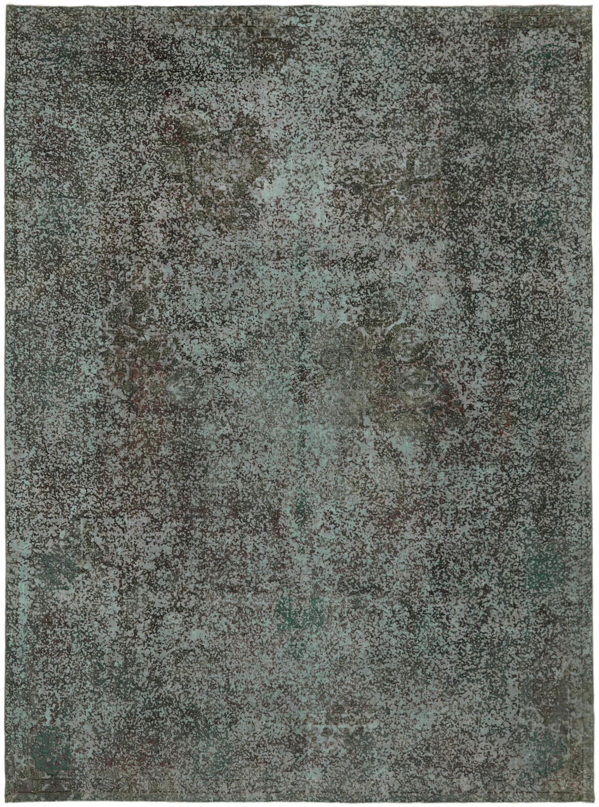 Zelko Gri Soyut Desenli Modern El Dokuma Halı 294x387 cm