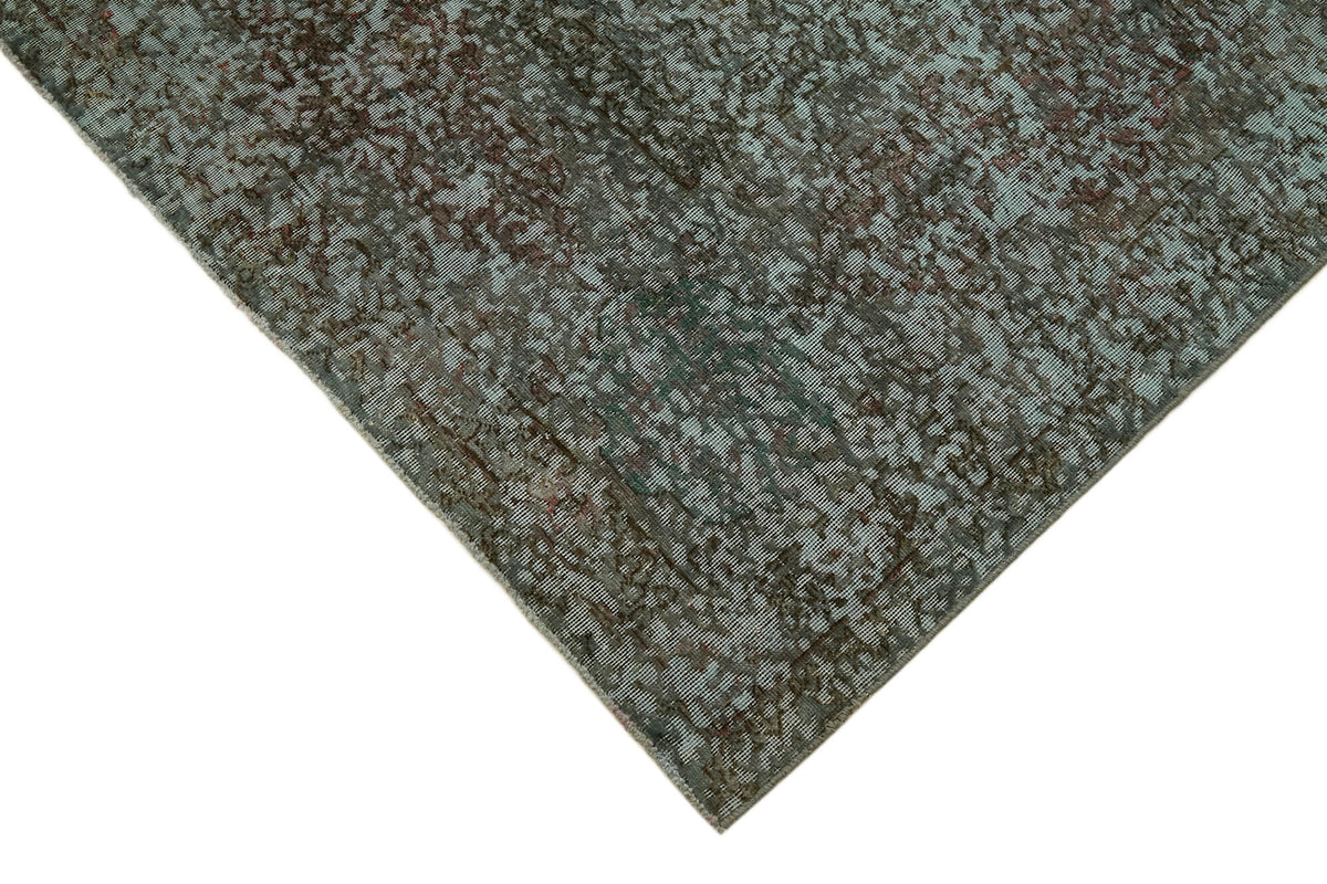 Zelko Gri Soyut Desenli Modern El Dokuma Halı 294x387 cm – detay görünümü