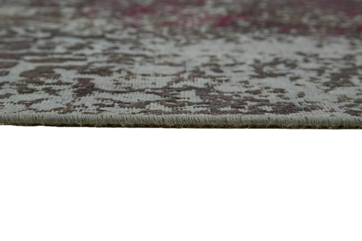 Zelko Gri Kahverengi Soyut Desenli El Dokuma Halı 235x329 cm – farklı açı