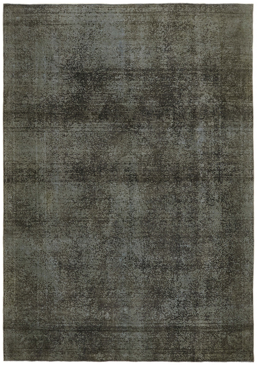 Zelko Grey Anthracite Abstract Pattern Hand-Woven Rug 241x341 cm