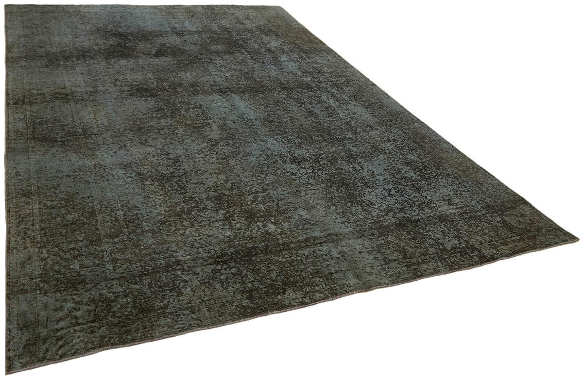 Zelko Gri Antrasit Soyut Desenli El Dokuma Halı 241x341 cm – genel görünüm