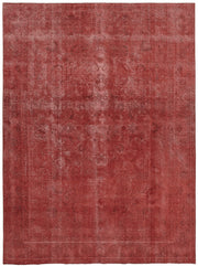 Zelko Klasik Eskitme Desenli Kırmızı El Dokuma Halı 297x397 cm 44332