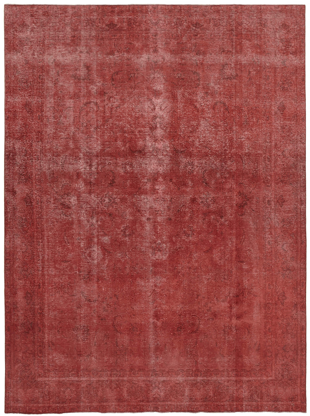 Zelko Klasik Eskitme Desenli Kırmızı El Dokuma Halı 297x397 cm 44332