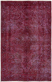 Zelko Madalyon Desenli Bordo Vintage Halı 185x287 cm 44362