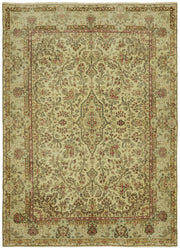 Rusvo Vintage Pembe Çiçekli El Dokuma Halı 265x363 cm 44418