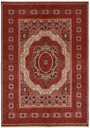 Kavima Madalyon Desenli Kırmızı Dokuma El Halısı 173x233 cm
