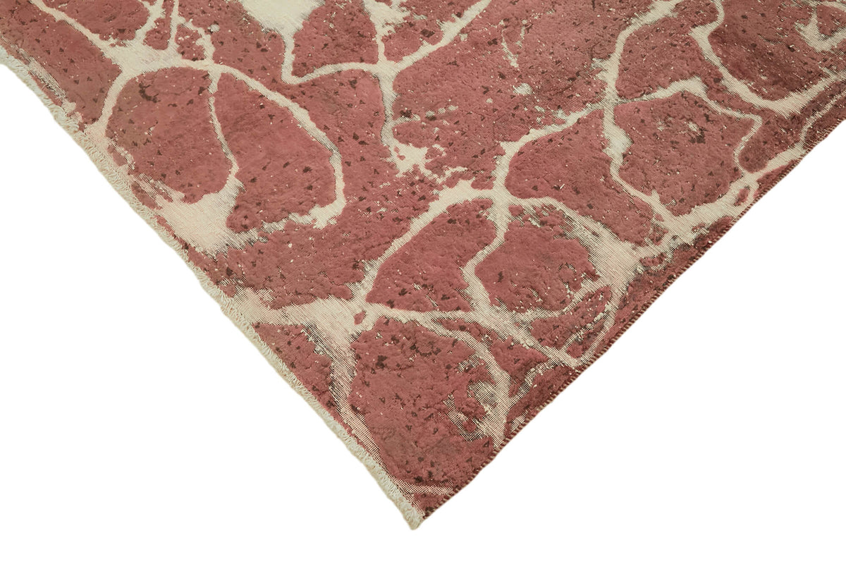Zelko Overdyed Gümüş Beyaz Soyut Desenli Modern Halı 247x320 cm – detay görünümü
