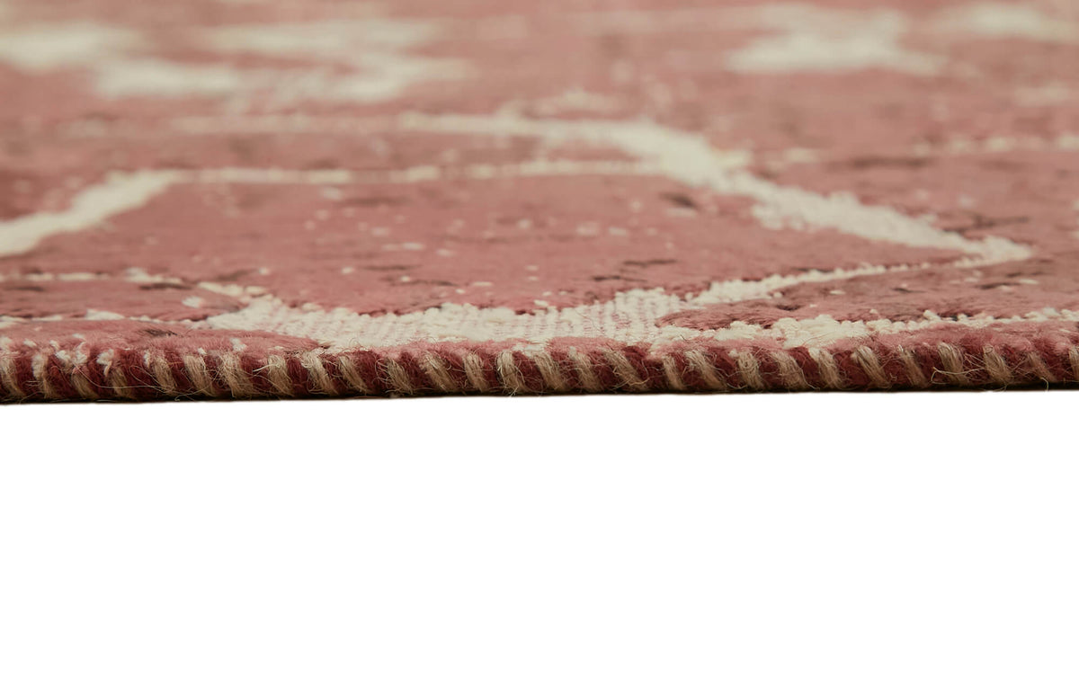 Zelko Overdyed Gümüş Beyaz Soyut Desenli Modern Halı 247x320 cm – farklı açı