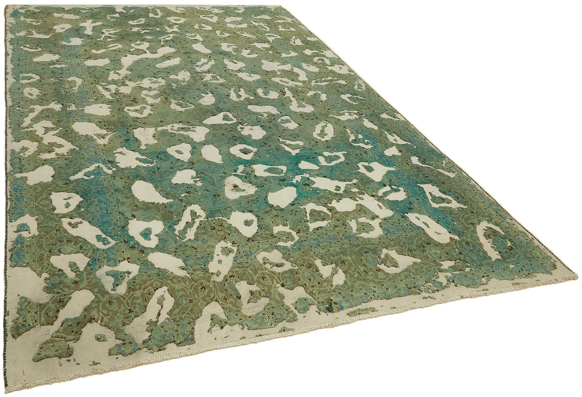 Zelko Kırmızı Dokuma Soyut Desenli Overdyed Halı 235x344 cm – genel görünüm