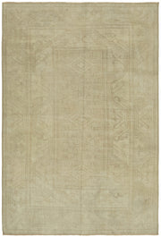 Kavale Bej Krem Geometrik El Dokuma Modern Halı 156x230 cm