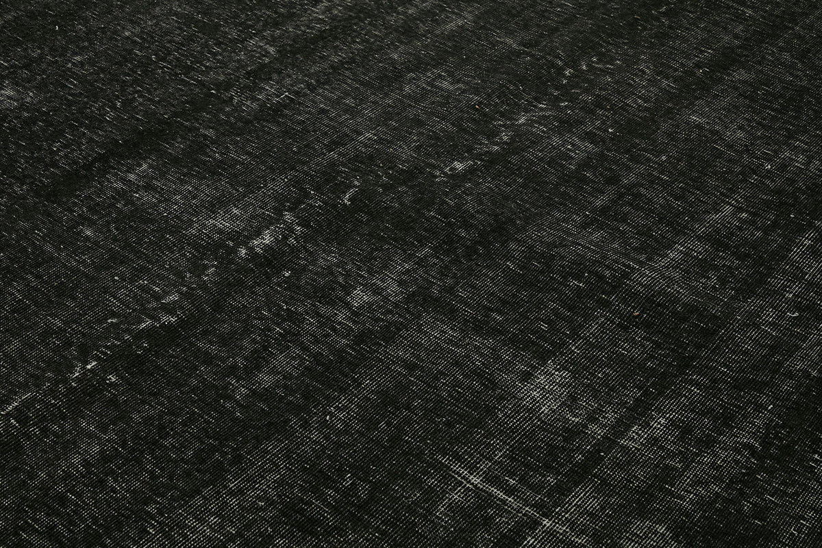 Zelko Overdyed Siyah Gri Desensiz El Dokuma Halı 287x380 cm 45449 – mekânda kullanım