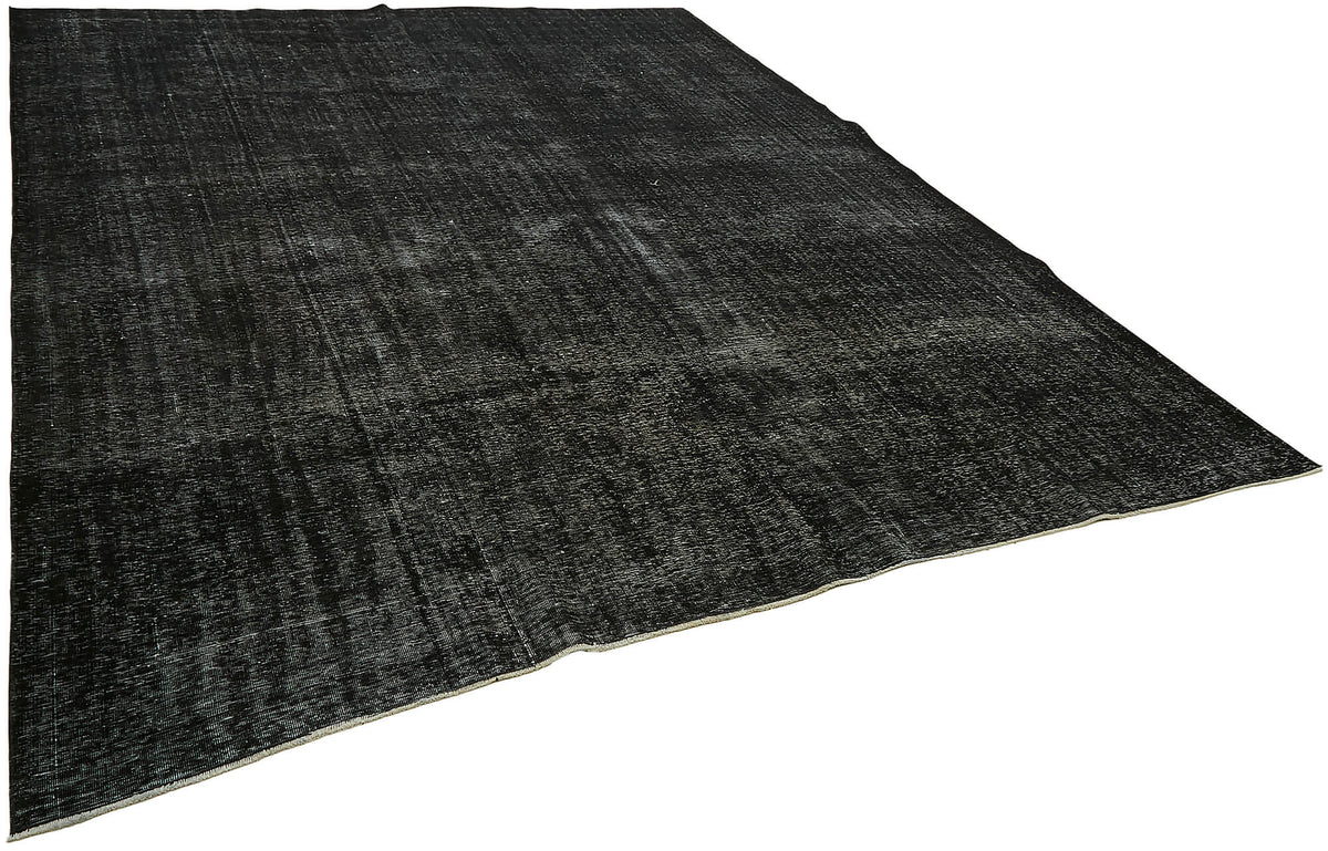 Zelko Siyah Gri Halı, Düz ve Melanje Efektli 315x386 cm 45450 – genel görünüm