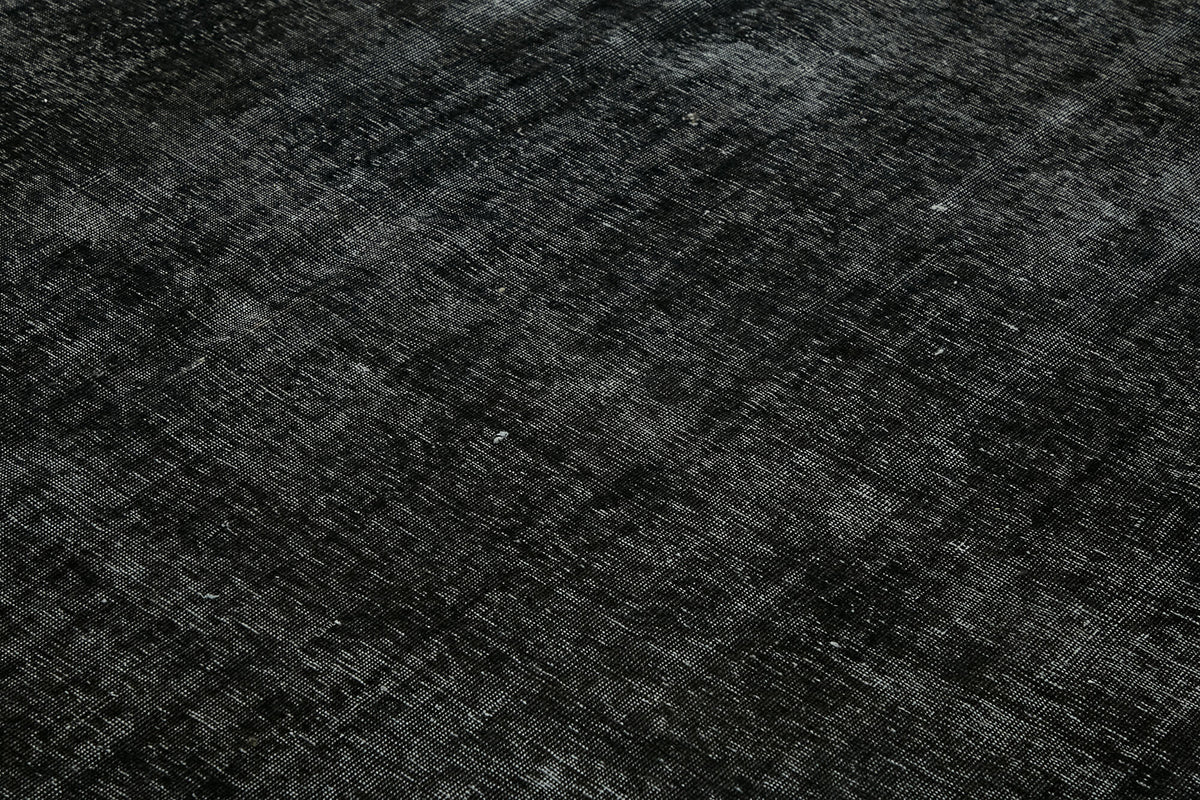 Zelko Siyah Gri Halı, Düz ve Melanje Efektli 315x386 cm 45450 – mekânda kullanım