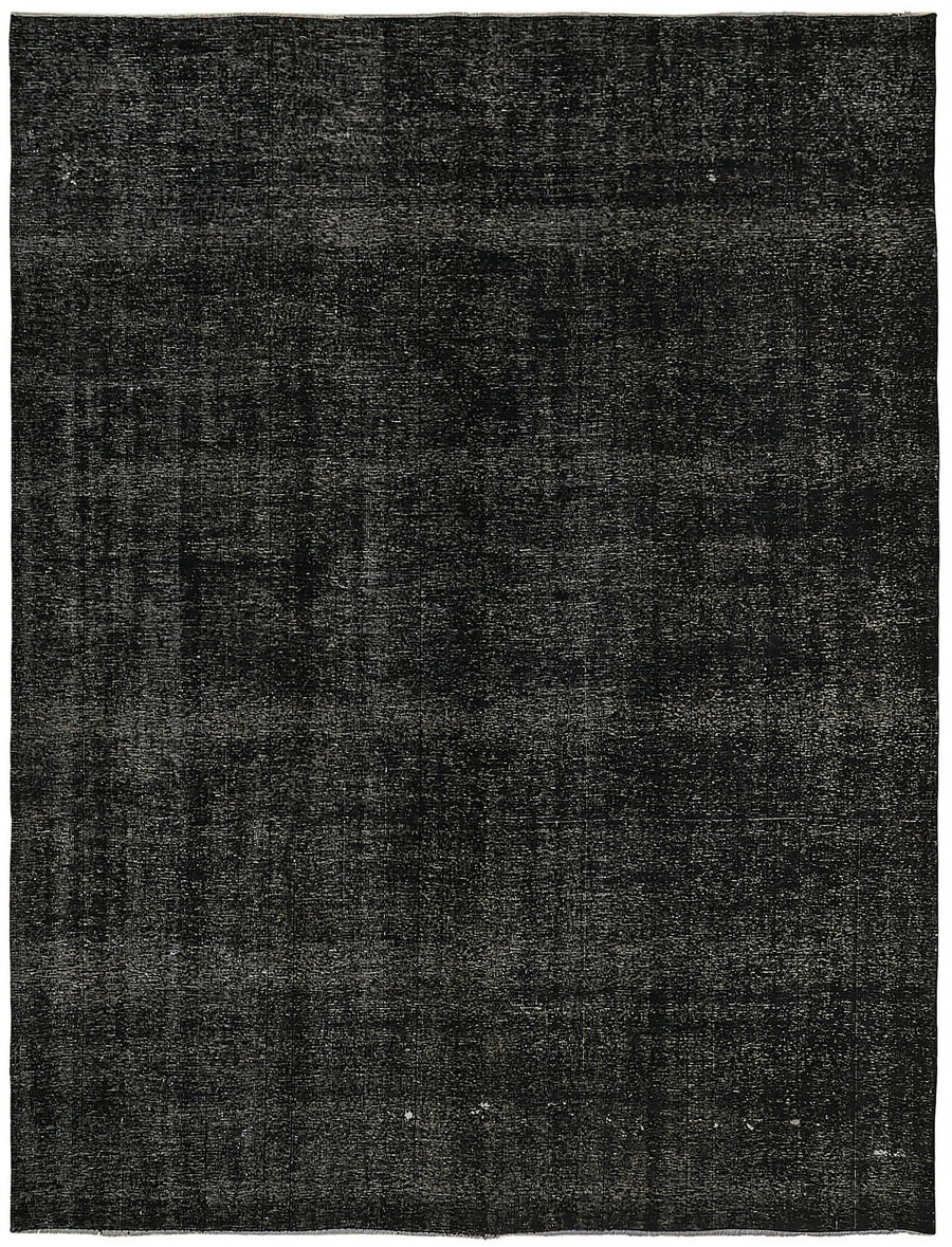 Zelko Siyah Gri Halı Melanje Efektli El Dokuma 293x380 cm