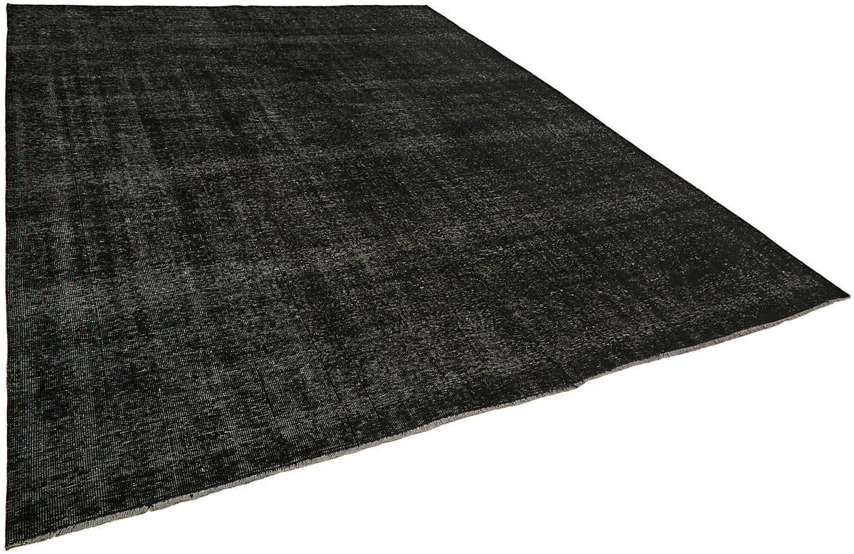 Zelko Siyah Gri Halı Melanje Efektli El Dokuma 293x380 cm – genel görünüm