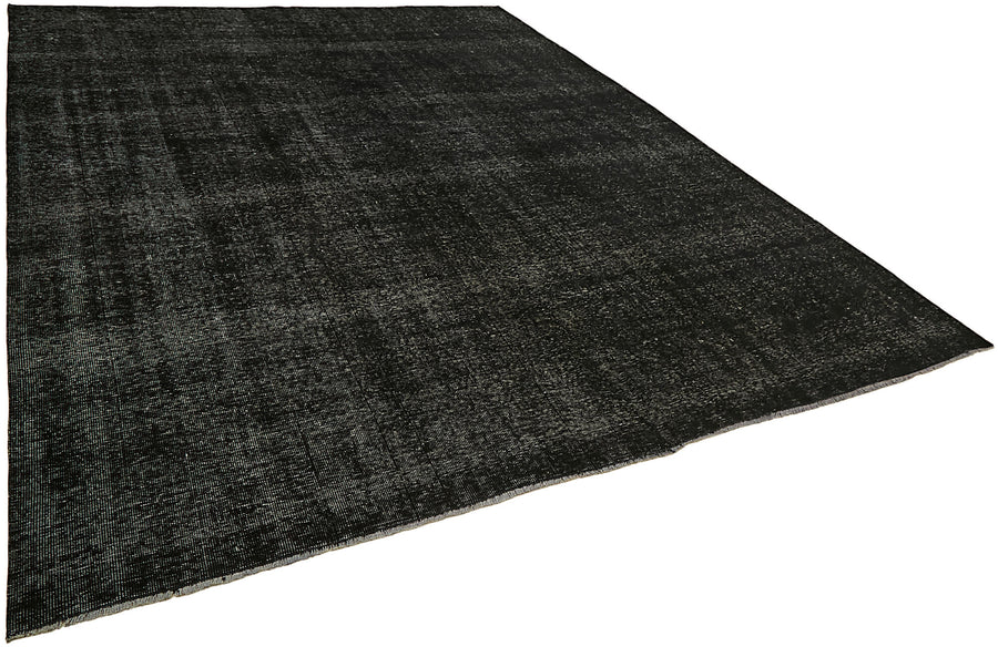 Zelko Siyah Gri Halı Melanje Efektli El Dokuma 293x380 cm – genel görünüm