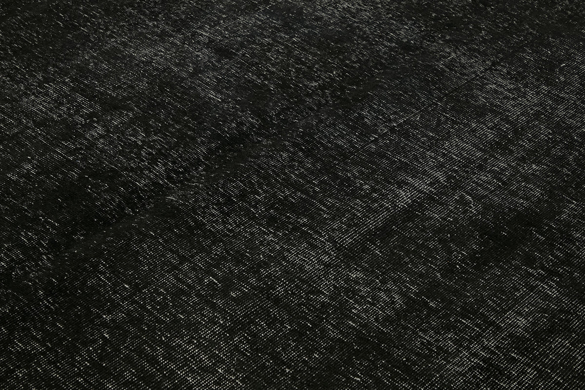Zelko Siyah Gri Halı Melanje Efektli El Dokuma 293x380 cm – mekânda kullanım