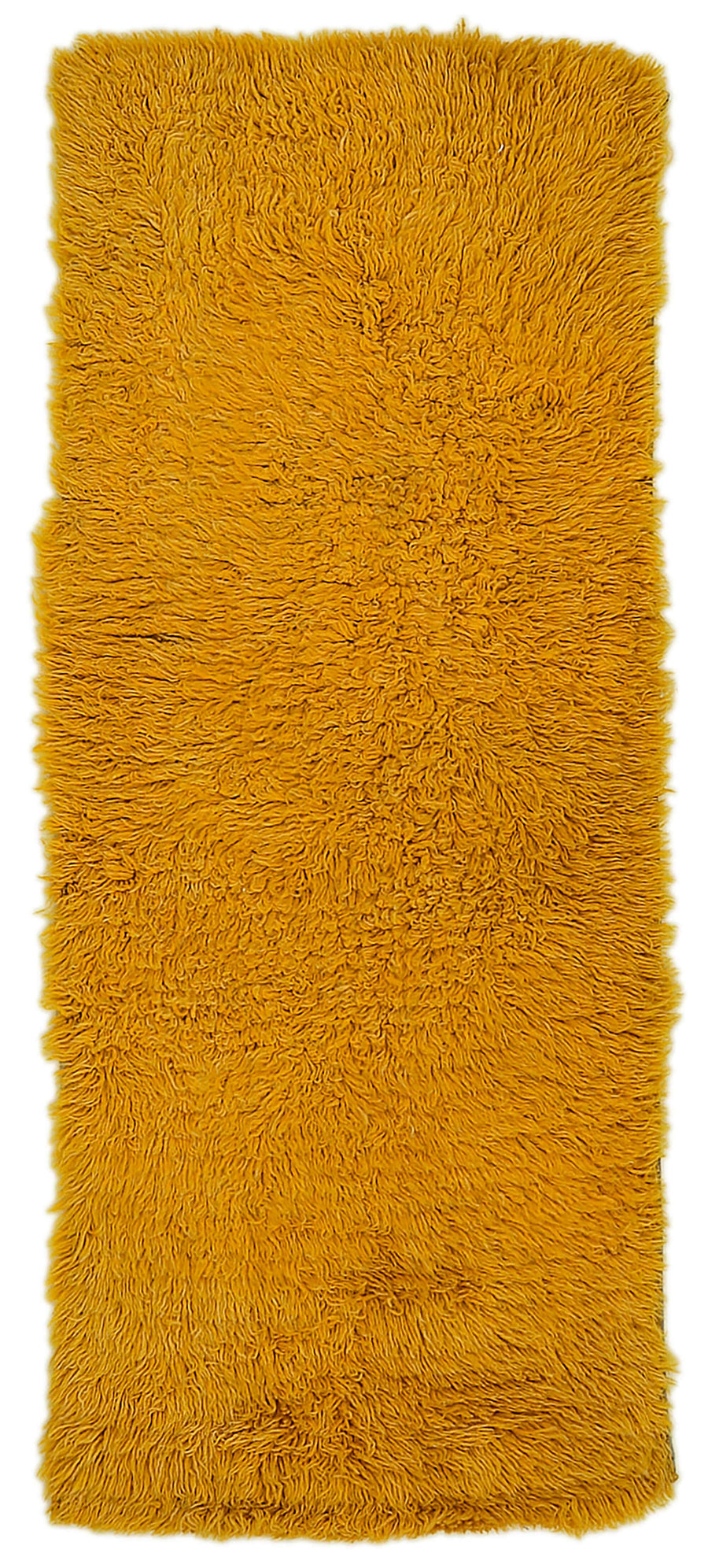 Timvi Sarı Yeşil Düz Modern El Dokuma Halı 60x150 cm