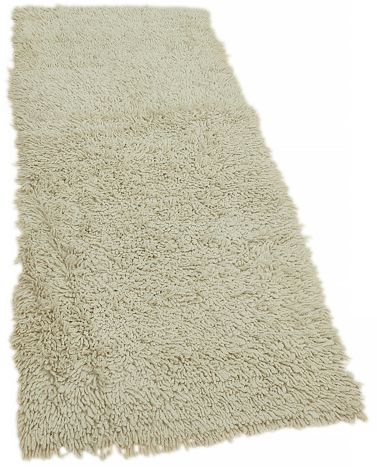 Timvi Bej Yeşil Düz Desenli El Dokuma Halı 80x213 cm – genel görünüm